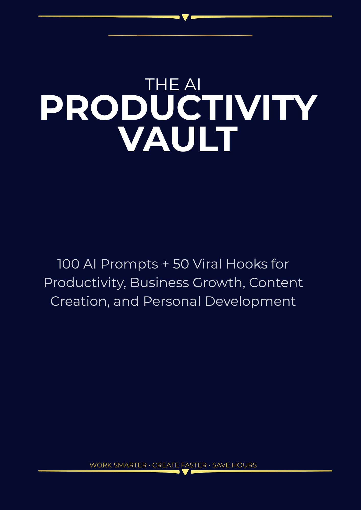 AI Productivity Vault: 100+ Prompts, Workflows & Automation Systems