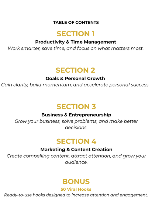 AI Productivity Vault: 100+ Prompts, Workflows & Automation Systems