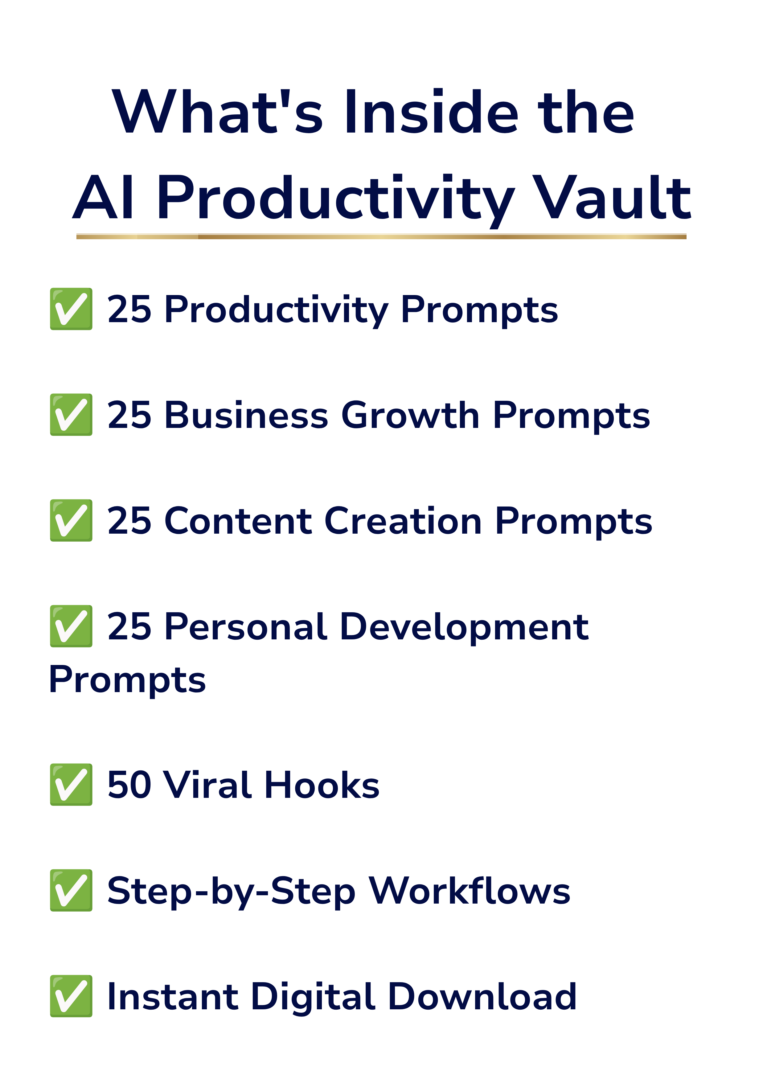 AI Productivity Vault